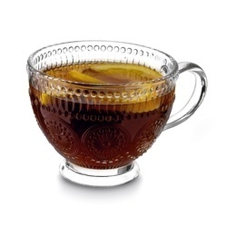 Kubek szklany filiżanka Tadar Laura 400 ml
