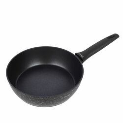 Patelnia na indukcję non-stick z pokrywką Starke Pro Sirius 24 cm głęboka