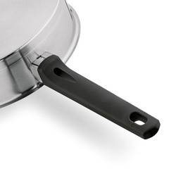 Patelnia nierdzewna non-stick z pokrywką Starke Pro Rigor 24 cm