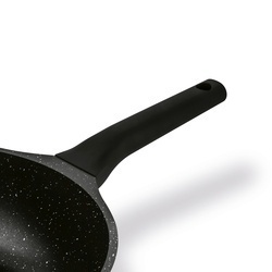 Patelnia WOK na indukcję z pokrywką Starke Pro Yasai 30 cm