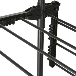 Suszarka na pranie pionowa Konighoffer 76 x 55 x 155 cm czarna