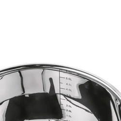 Zestaw garnków nierdzewnych ze składanymi uchwytami pokryw Tadar Nanocook 6 elementów