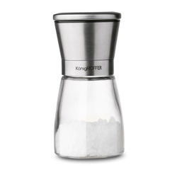 Zestaw młynków ręcznych do soli i do pieprzu Konighoffer Thor 170 ml srebrny